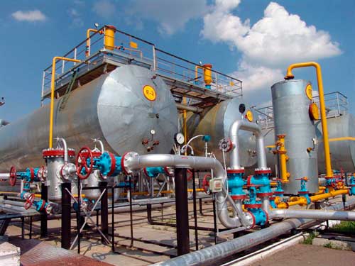 Газосборники в составе газовой обвязки